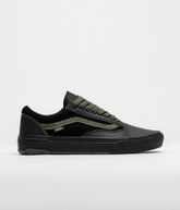 Vans Skate Old Skool Wafflecup Shoes - Willow Green / Black