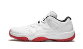 11 Retro Low "White/Varsity Red" 528895 101