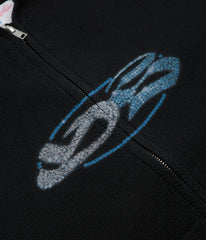 Yardsale Glitz Knitted Hoodie - Black