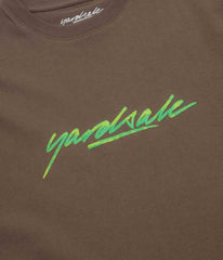 Yardsale Script Sludge T-Shirt - Tan