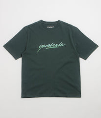 Yardsale Script T-Shirt - Green