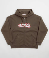 Yardsale Spray Hoodie - Brown
