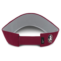 Nike Men's Noles Dri-fit Ace Primetime Visor - Garnet
