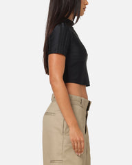 Adidas Women's Teamgeist Adicolor Baby T-Shirt Black