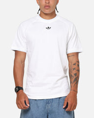 Adidas Chest Stripes Engineered T-Shirt White