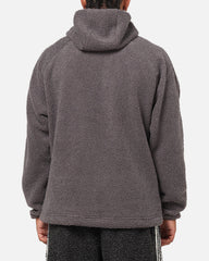 Adidas Fleece Teamgeist 1/4 Zip Hoodie Black