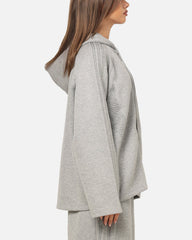 Adidas Women's Teamgeist Rhinestone Track Top Grey Marle