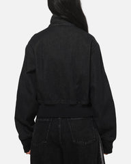 Adidas Women's Firebird Denim Track Jacket True Black