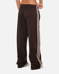 Adidas Women's Firebird Loose Track Pants Brown/Pink