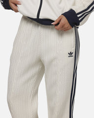 Adidas Women's Knit Classic Track Trousers Off White