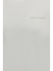 Palm Angels Logo-Embroidered T-Shirt — White