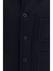Brooksfield Wool Work Shirt Jacket — Navy