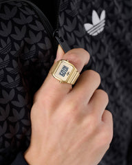 Adidas Digital Two Ring Watch Gold