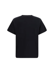 Prada Triangle Logo Cotton T-Shirt — Black