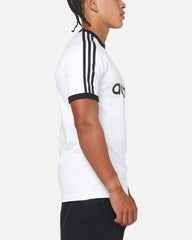 Adidas 3-Stripes Ringer T-Shirt White