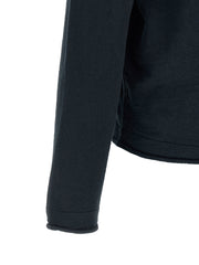 Stone Island Cotton-Nylon Crewneck Sweatshirt — Navy