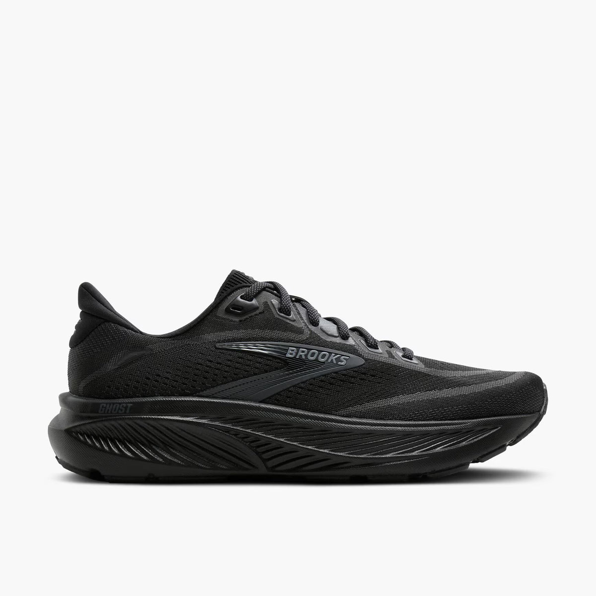 Brooks Ghost 18 Men's Extra Wide - Black/Black/Ebony