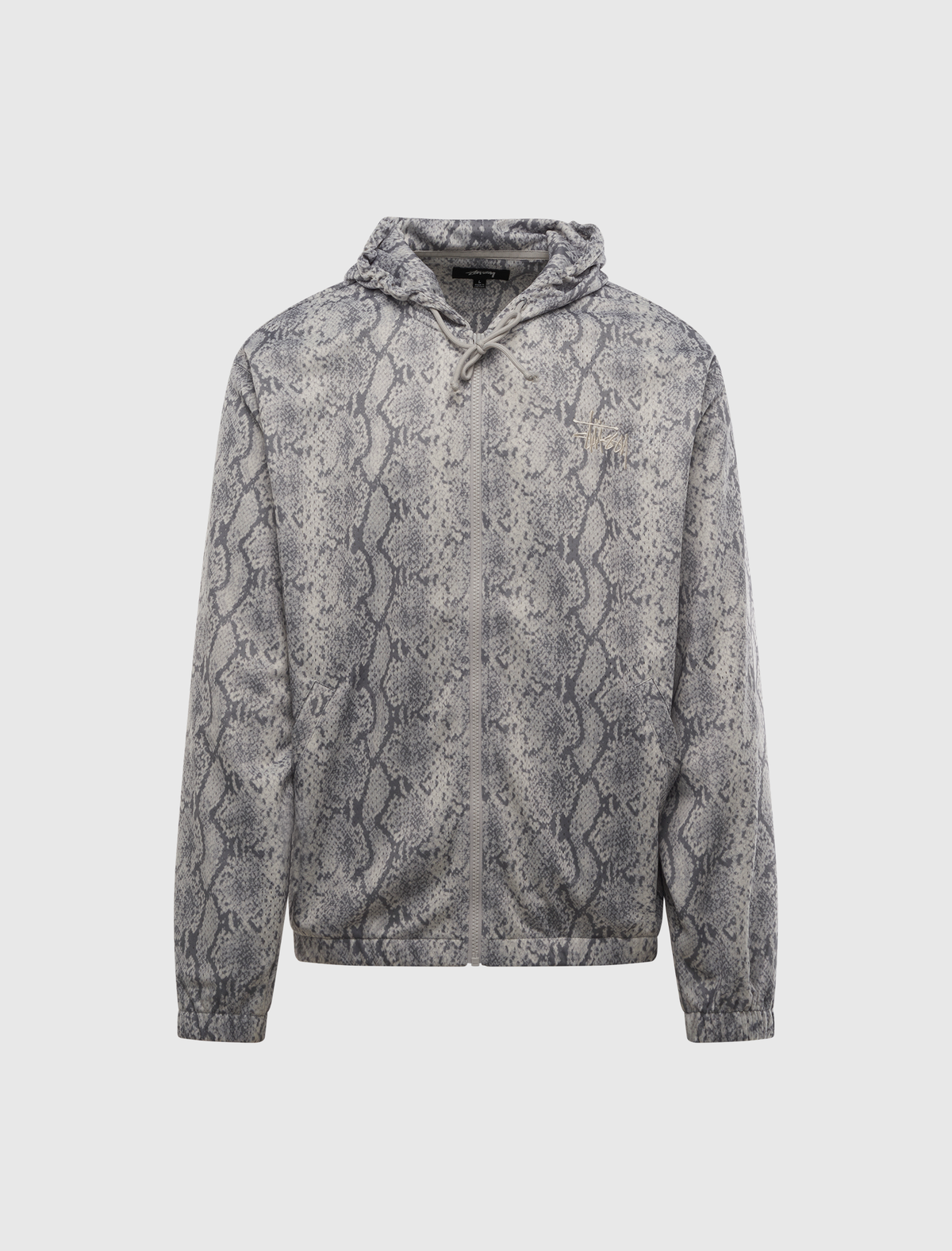 ATHLETIC MESH ZIP HOODIE