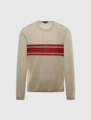 LIGHTWEIGHT STRIPED SWEATER