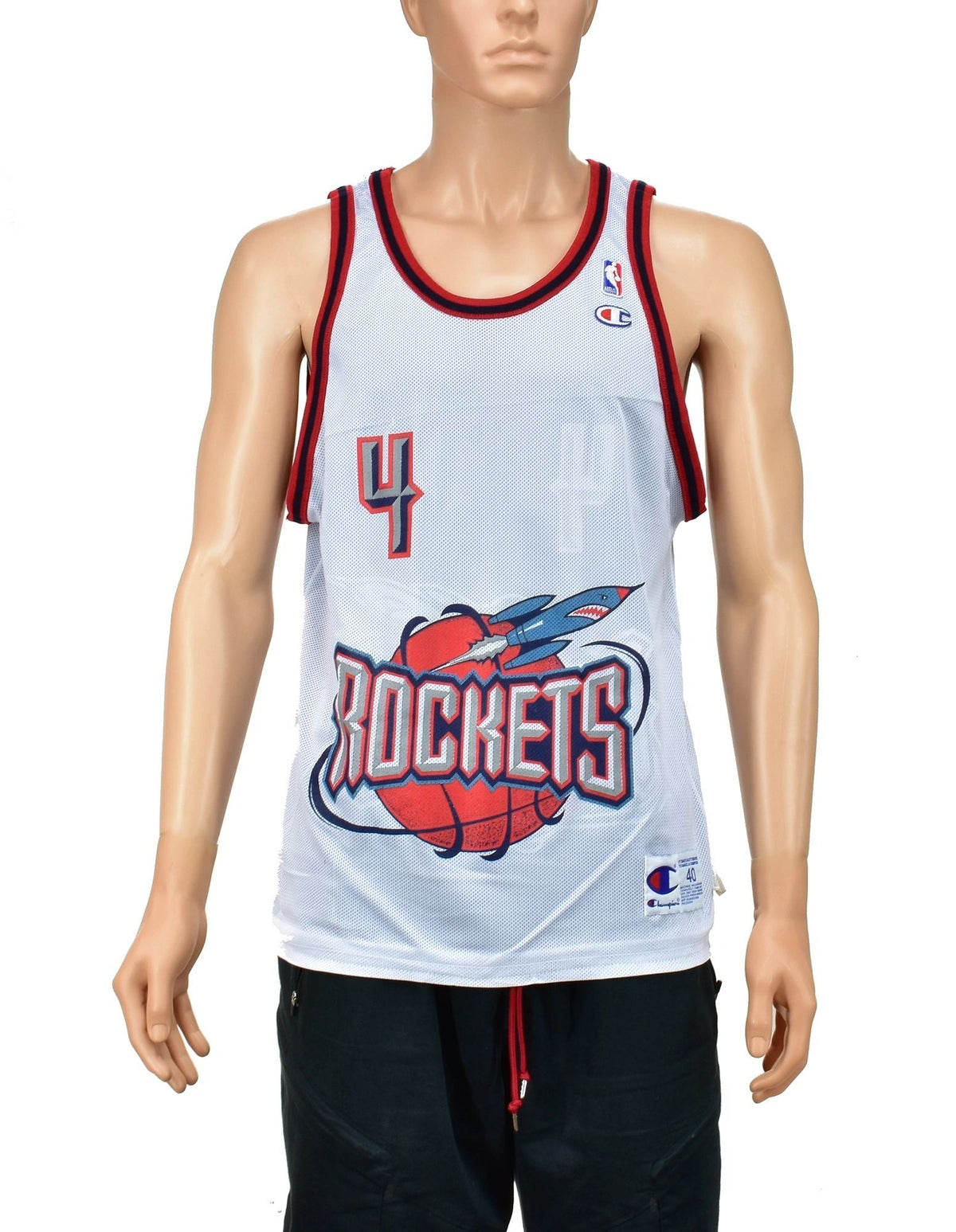 Houston Rockets Charles Barkley Reversible Champion Jersey Size 40