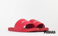 Straye Slides x Ben Baller 'Ben Baller Did the Chain' Red (New)