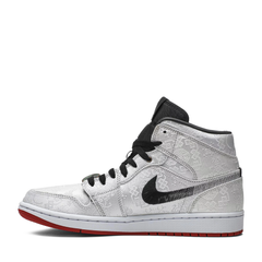 NIKE AIR JORDAN1 MID CLOT FEARLESS WHITE (NEW)
