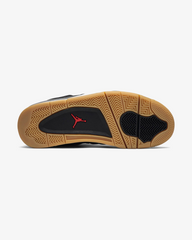 NIKE AIR JORDAN4 RETRO BLACK GUM LASER