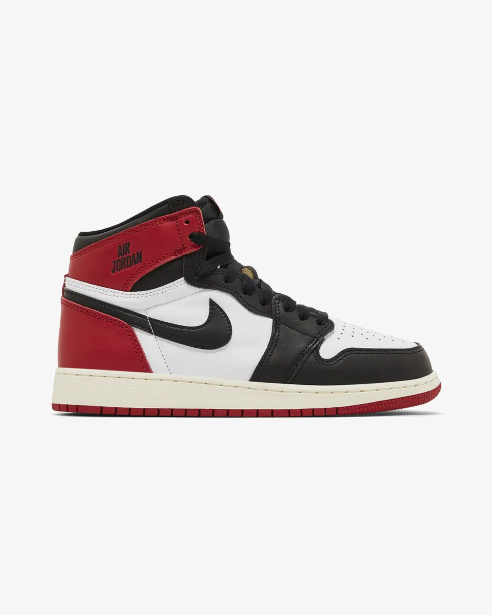 NIKE AIR JORDAN1 RETRO HIGH OG GS BLACK TOE REIMAGINED
