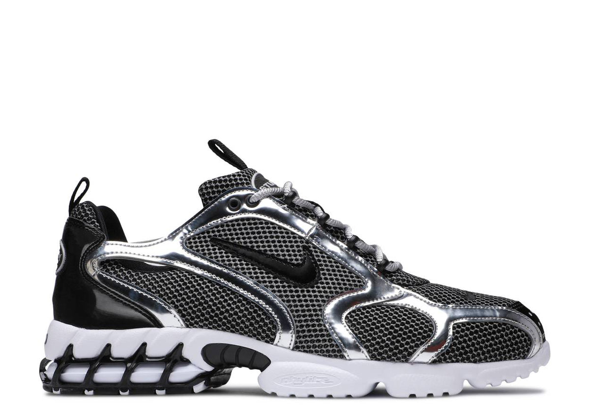Air Zoom Spiridon Cage 2 Stussy Pure Platinum (WORN)