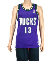 Milwaukee Bucks Glenn Robinson Champion Jersey Sz. 44