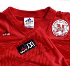Blank Nebraska Cornhuskers Adidas Authentic Game Cut Jersey Size XXL