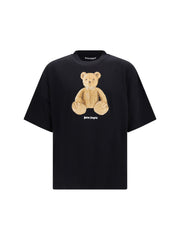 Palm Angels Bear Print T-Shirt — Black