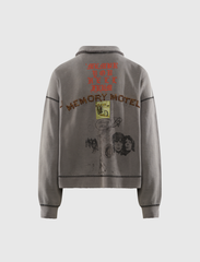 SORRY 'BOUT THAT 1/4 ZIP CREWNECK
