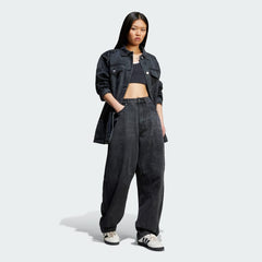 Women's adidas Adilenium Season 3 Two-In-One Denim Shirt Jacket
