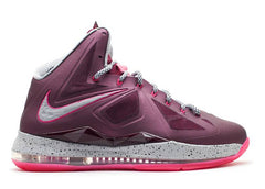 LeBron X SP Crown Jewel Fireberry (WORN)