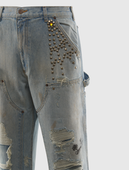 BUSTED DBL KNEE JEAN