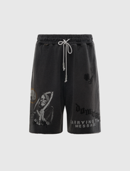 CARRYING THE MESSAGE SWEATSHORT