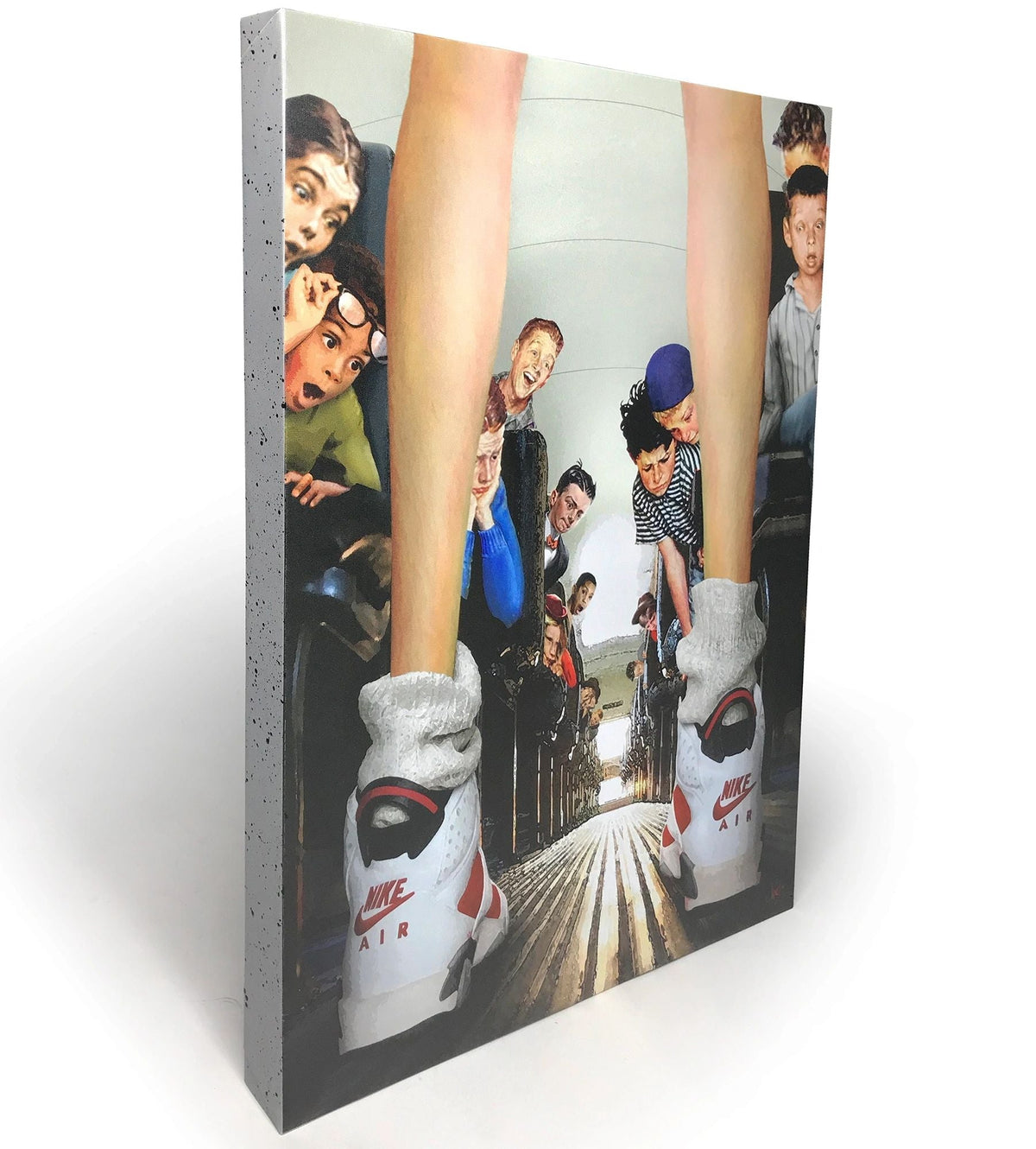 Nike Air Jordan 6 VI "School Memories" Canvas Artwork