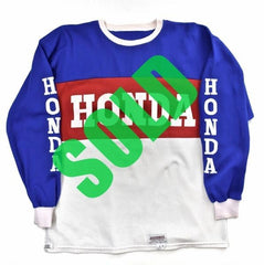 Honda Hondaline Late 70s MX Motocross Jersey Shirt