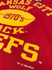 Kansas City Chiefs Nutmeg Mills Vintage Collection 1994 T-shirt NEW