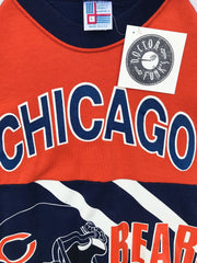 Chicago Bears 80's Double Sided Oversized Graphic Sweatshirt