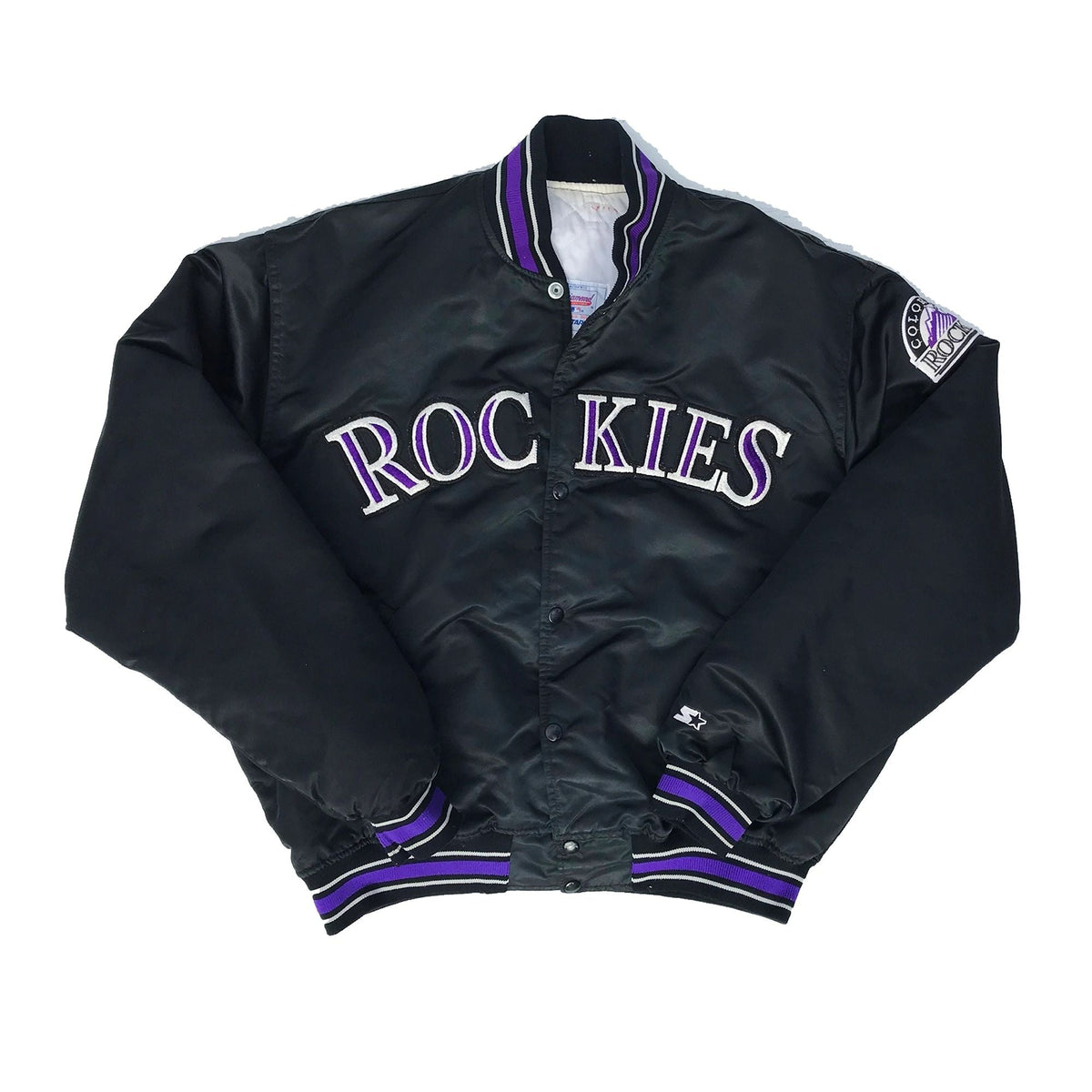 Colorado Rockies Starter Coaches Dugout Jacket Size XL
