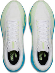 Brooks Ghost Amp - White/Blue/Green