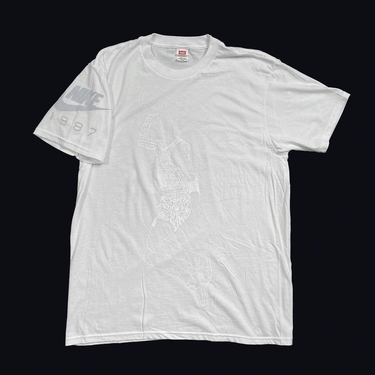 Nike Air Jordan 2 1987 Shoe Graphics Sample T-Shirt