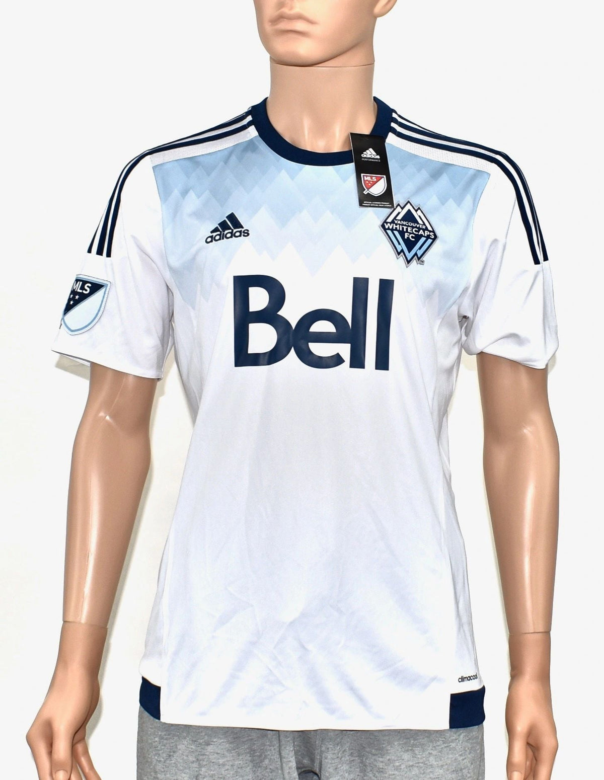 Adidas Vancouver Whitecaps MLS Game Jersey NEW