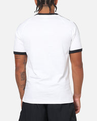 Adidas 3-Stripes Ringer T-Shirt White