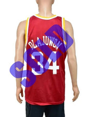 Houston Rockets Hakeem Olajuwon Champion Jersey Size 48