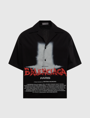 PRINTED BOWLING SHIRT