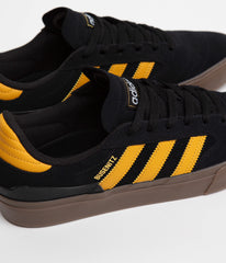 Adidas Busenitz Vulc II Shoes - Core Black / Preloved Yellow / Gum4