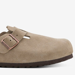 Boston SFB Taupe Suede Narrow